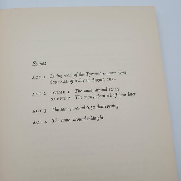 Long Days Journey Into Night Hardcover Book 1957 - Picture 8 of 13